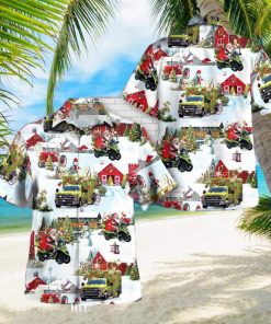 Hatzalah South Florida Ems Christmas Hawaiian Shirt