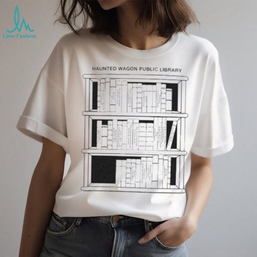 Haunte Wagon Public Library T Shirt