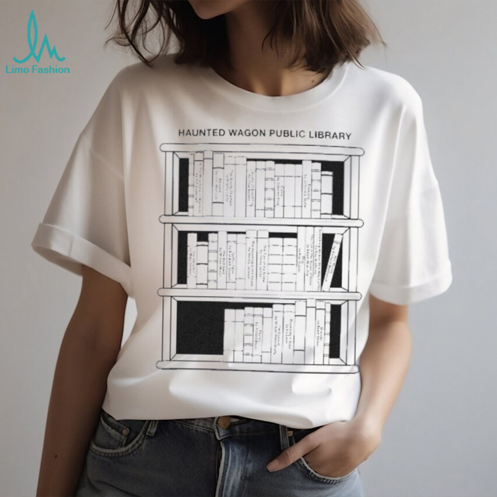Haunte Wagon Public Library T Shirt Haunte Wagon Public Library T Shirt