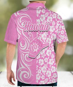 Hawaii Kauai Island Hawaiian Shirt Hibiscus Pattern Seamless Tribal shirt