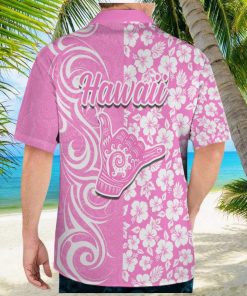 Hawaii Kauai Island Hawaiian Shirt Hibiscus Pattern Seamless Tribal shirt