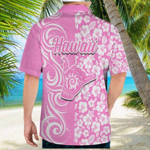 Hawaii Kauai Island Hawaiian Shirt Hibiscus Pattern Seamless Tribal shirt