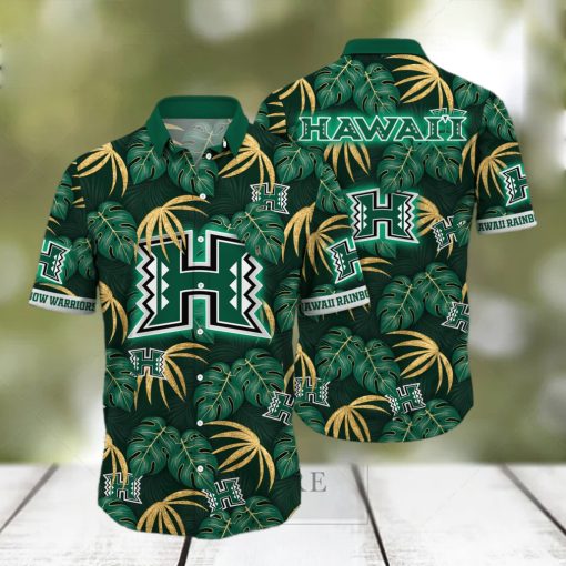 Hawaii Rainbow Warriors NCAA Hawaiian Shirt Recreation Aloha Shirt