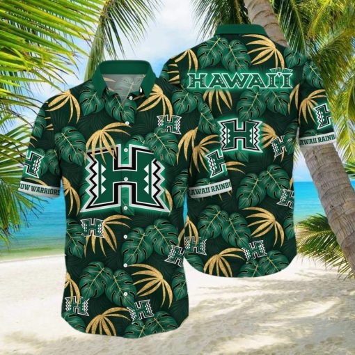 Hawaii Rainbow Warriors NCAA Hawaiian Shirt Recreation Aloha Shirt