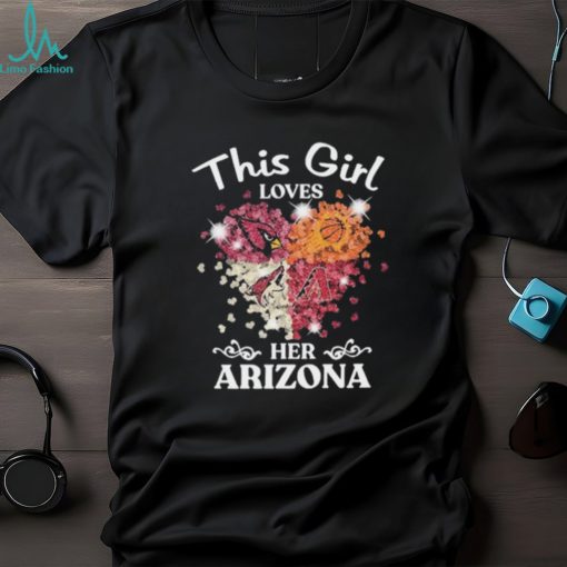 Heart This Girl Arizona Sports Teams Shirt