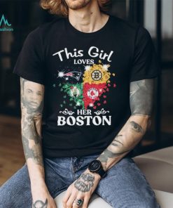 Heart This Girl Boston Sports Teams Shirt