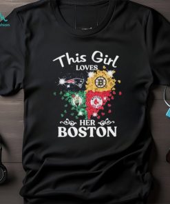 Heart This Girl Boston Sports Teams Shirt