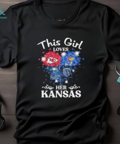 Heart This Girl Kansas Sports Teams Shirt