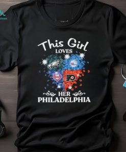 Heart This Girl Philadelphia Sports Teams Shirt