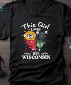 Heart This Girl Wisconsin Sports Teams Shirt