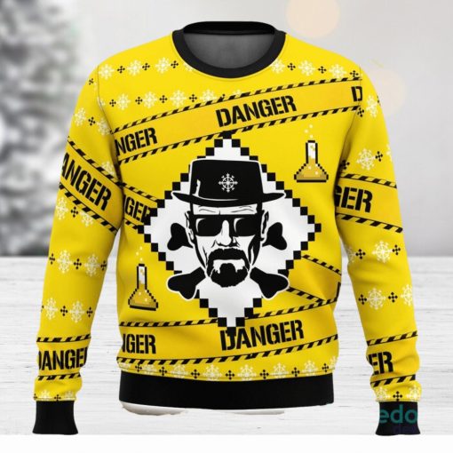 Heisenberg Breaking Bad Christmas Ugly Christmas Sweater Unisex 3D Christmas Sweater Gift