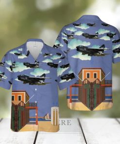 Hellenic Air Force A 7E Corsair 70th Anniversary OlympuIK Hawaiian Shirt