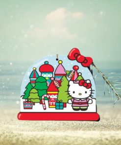 Hello Kitty Christmas Snow Globe Xmas 2023 Best Gift Tree Decorations Unique Ornament