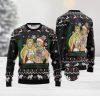 Woof Dachshund Dog Ugly Christmas 3D Sweater Gift For Men And Women