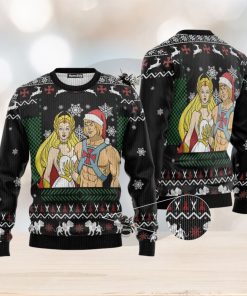 Heman Shera Christmas Custom Cosplay Ugly 3D Sweater Gift For Men And Women