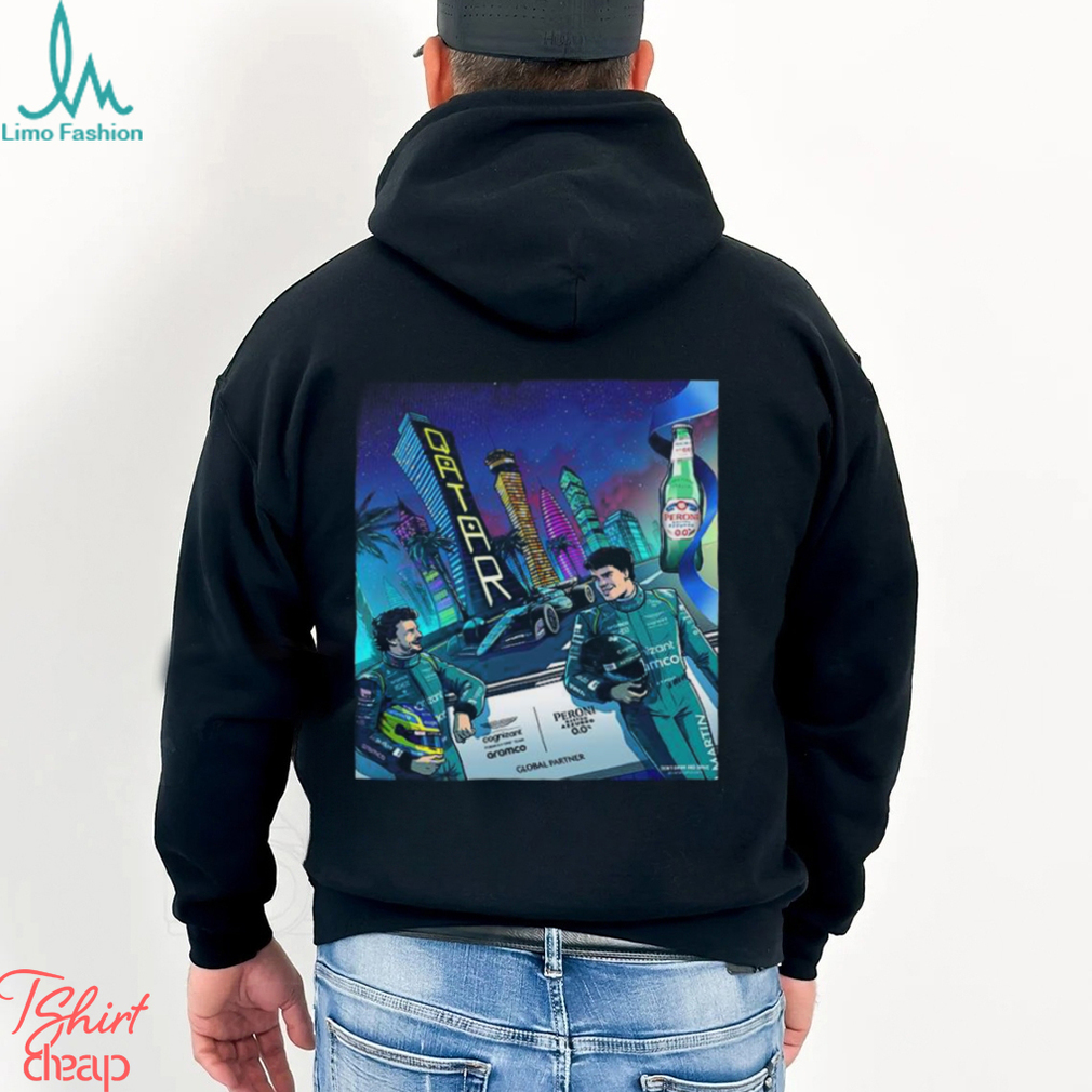 High Speed Straights Relentless Corners And The First Ever F1 Sprint Of Aston Martin Aramco Cognizant In Qatar GP 2023 Unisex T shirt High Speed Straights Relentless Corners And The First Ever F1 Sprint Of Aston Martin Aramco Cognizant In Qatar GP 2023 Unisex T shirt