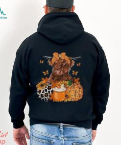 Highland Cow Fall Sweatshirt, Fall Heifer Thanksgiving Shirt, Thanksgviving Shirt, Fall Sweater, Fall Vibes Shirt, Pumpkin Cow Shirt, Thanksgiving Gift