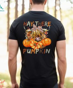 Highland Cow Thanksgiving T shirt, Hay There Pumpkin, Thanksgiving T shirt, hoodie, sweater, long sleeve and tank top Highland Cow Thanksgiving T shirt, Hay There Pumpkin, Thanksgiving T shirt