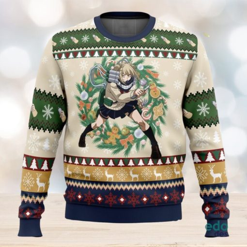 Himiko Tora Christmas My Hero Academia Ugly Christmas Sweater Unisex 3D Christmas Sweater Gift