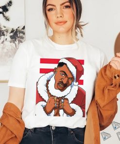 Hip Hop black Santa Claus Xmas African Christmas 2023 shirt