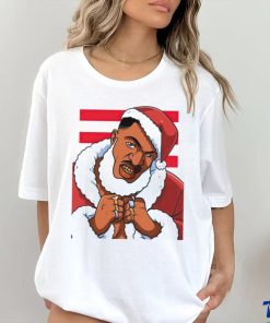 Hip Hop black Santa Claus Xmas African Christmas 2023 shirt