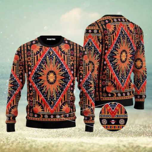 Hippie Style Christmas Unisex Ugly Sweater