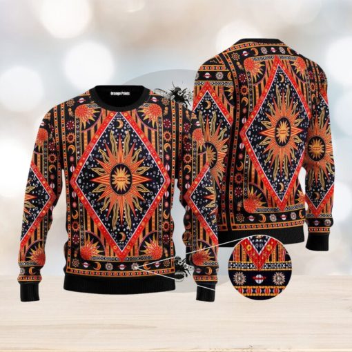 Hippie Style Christmas Unisex Ugly Sweater