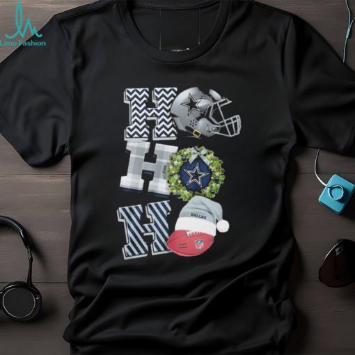 Ho Ho Ho Dallas Cowboys Football Vintage Christmas Shirt
