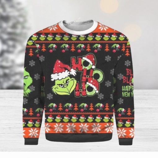 Ho Ho Ho Grinch Christmas Ugly Sweater