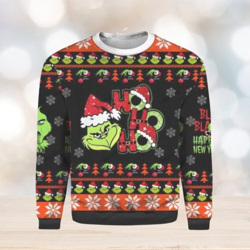 Ho Ho Ho Grinch Christmas Ugly Sweater