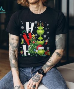 Ho Ho Ho The Grinch Christmas T Shirt, hoodie, sweater, long sleeve and tank top Ho Ho Ho The Grinch Christmas T Shirt