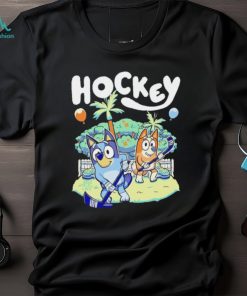 Hockey Bluey shirt
