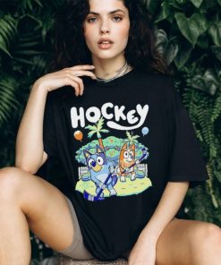 Hockey Bluey shirt