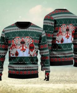 Hockey Gomies Ugly Christmas Sweater Gift Knitting Sweater