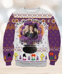 Hocus Pocus For Christmas Gifts Knitting Pattern Sweater