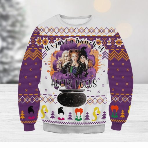 Hocus Pocus For Christmas Gifts Knitting Pattern Sweater