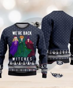 Hocus Pocus Were Back Witches Christmas Ugly Sweater Nice Gift For Everyone