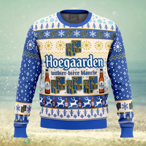 Hoegaarden Beer Christmas Ugly Sweater