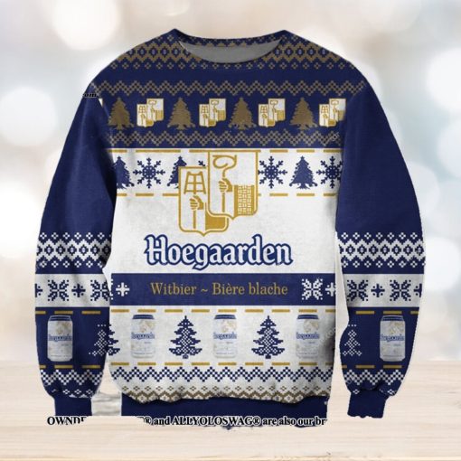 Hoegaarden Ugly Christmas Wool Knitted Sweater