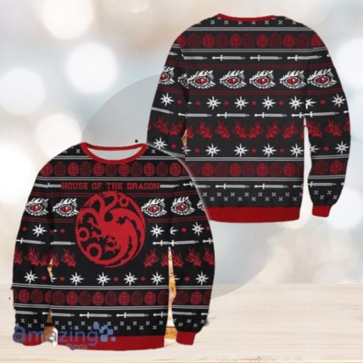 Holiday House Targaryen Ugly Sweater Christmas Style Gift For Men And Women