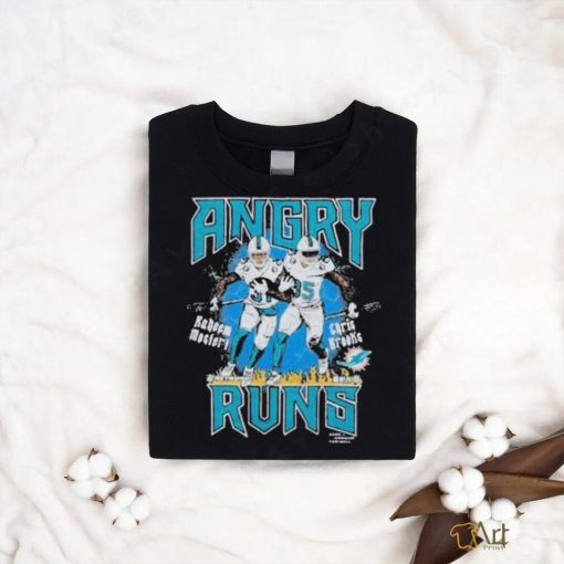 Homage Angry Runs Dolphins Mostert And Brooks shirt