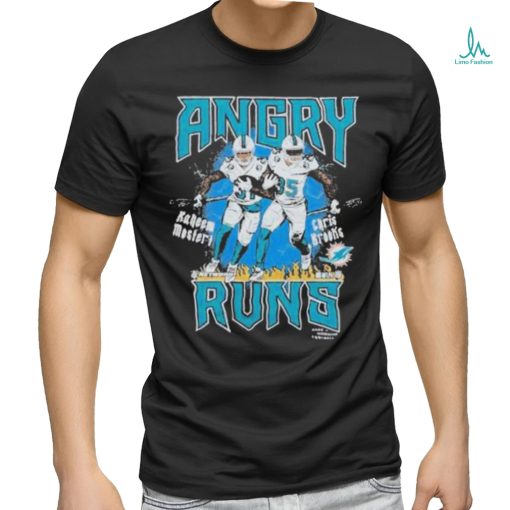 Homage Angry Runs Dolphins Mostert And Brooks shirt