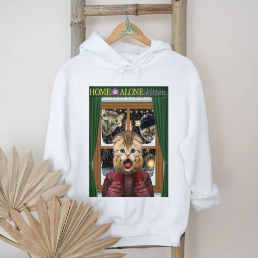 Home Alone Kitten Poster Shirt