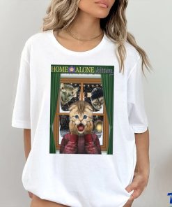 Home Alone Kitten Poster Shirt