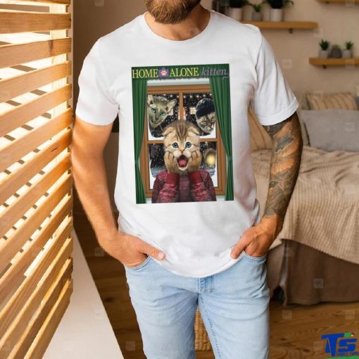 Home Alone Kitten Poster Shirt