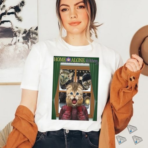 Home Alone Kitten Poster Shirt