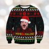 Men’s Ugly Christmas Sweater Santa Gains Fitness