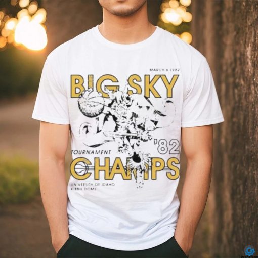Homefield Apparel Idaho Vandals Basketball 1982 Big Sky Champs shirt