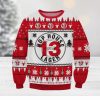 Siberian Husky Leaves Ugly 3D Sweater Gift For Men And Women