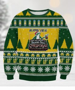 Hoppin’ Frog Brewery For Christmas Gifts Ugly Christmas Wool Knitted Sweater